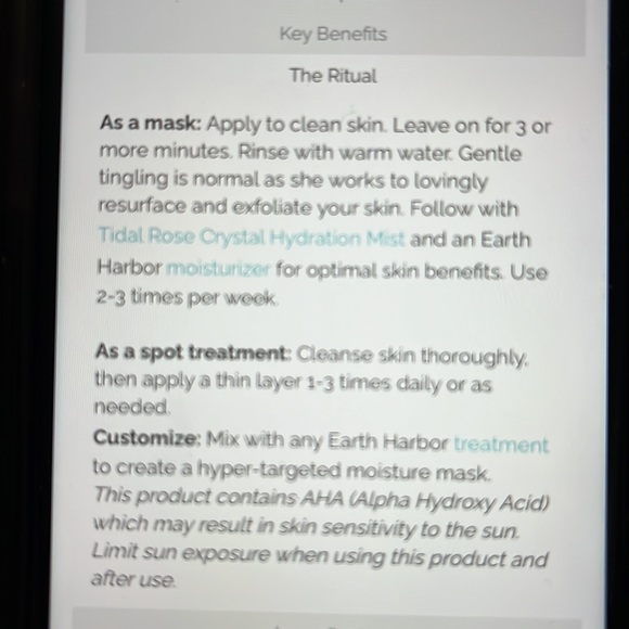 Earth Harbor GLOW JUICE refining enzyme mask - Picture 7 of 11